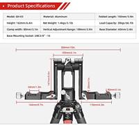 Sunwayfoto Double Gimbal Head incl. QR plate - thumbnail