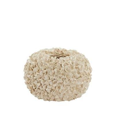 Light & Living Vaas 'Phylia' ø38cm, kleur Crème
