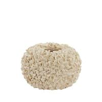 Light & Living Vaas 'Phylia' ø38cm, kleur Crème - thumbnail