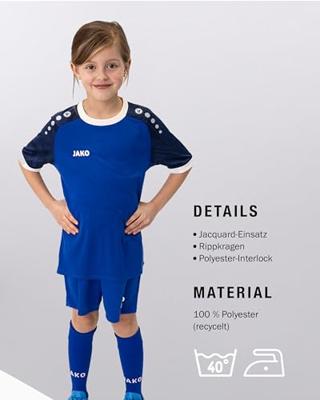 JAKO 4224K Shirt Iconic Km Kids - Sportroyal/Marine - 164