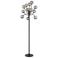 Globo Zwarte vloerlampRiha 12-lichts - 56133-12S - thumbnail