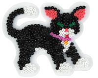 Hama strijkkralen grondplaat kat - thumbnail
