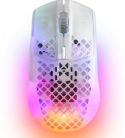 SteelSeries Aerox 3 Wireless Ghost 2022 gaming muis - thumbnail