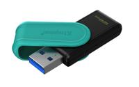 Kingston Technology DataTraveler 128GB Portable USB 3.2 Gen 1 Exodia S (Black/Turquoise) - thumbnail