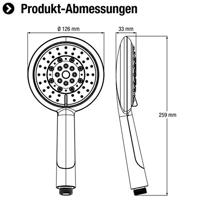 Cornat Handdouche Nereto 5S Ak Ch - TECB3419 - thumbnail