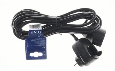 REV 0016150514 Stroom Verlengkabel Zwart 5.00 m H05VV-F 3G 1,5 mm² REV 0016150514 Stroom Verlengkabel Zwart 5.00 m H05VV-F 3G 1,5 mm²