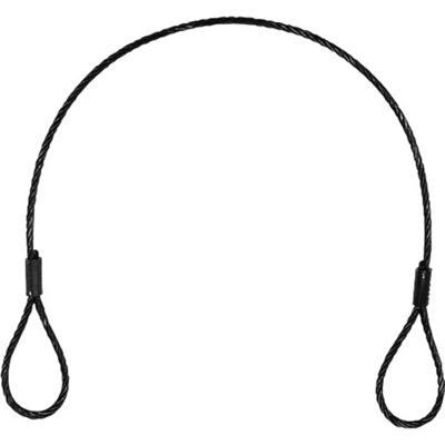 Eurolite Steel Rope (SC) 400x3mm black safety kabel