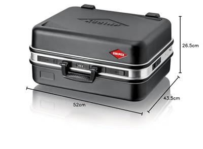 Knipex BIG Twin Gereedschapskoffer (leeg) 1 stuks Universeel (l x b x h) 520 x 520 x 250 mm