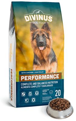 DIVINUS Performance for German Shepherd - droog hondenvoer - 20 kg