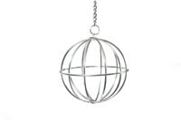 Beeztees Chroom Voederbal Hooibal voor Knaagdier 8cm - thumbnail