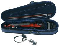 GEWA GS401.645 elektrische viool set met strijkstok en softcase, bruin - thumbnail