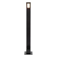 Lucide LAWFORD - Sokkellamp - LED - 1x6W 3000K - IP54 - Zwart - thumbnail