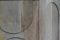 Hoofdtafel DKD Home Decor Marmer Mangohout 80 x 80 x 45 cm - thumbnail