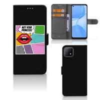 OPPO A73 5G Wallet Case met Pasjes Popart Princess - thumbnail