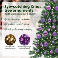 VidaXL Kunstmatig voorverlicht kerstboom met 150 led groen 120 cm pvc - thumbnail