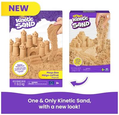 Kinetic Sand 5 kg bruin - thumbnail