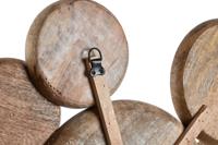 Wanddecoratie Home ESPRIT Wit Donkerbruin Mandala Arabisch Verouderde afwerking 74 x 5 x 76 cm - thumbnail