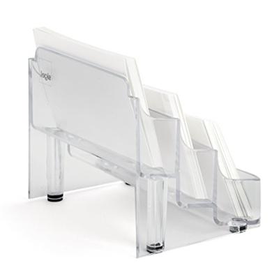 Sigel SI-VA130 Visitekaartjeshouder Transparant 94x56mm Met 3 Vakken