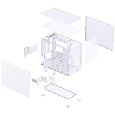 Jonsbo Behuizing, Gaming-behuizing, PC-behuizing Wit Jonsbo Behuizing, Gaming-behuizing, PC-behuizing Wit