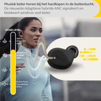 Jabra Elite 8 Active draadloze in-ear Bluetooth oordopjes met Adaptive Hybrid Active Noise Cancellation en 6 ingebouwde microfoons, water- en zweetbestendig - zwart - thumbnail