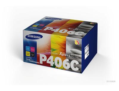 Huismerk Samsung CLT-406C Toners Multipack (zwart + 3 kleuren)