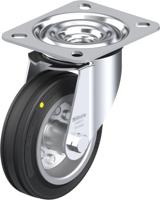 Blickle LE-VE 100R-EL Zwenkwiel Wieldiameter: 100 mm Draagvermogen (max.): 70 kg 1 stuk(s) - thumbnail