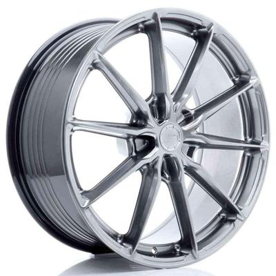 Autovelg Japan Racing JR372110F15X1074HB Zwart 21" ET10 ET64 CB 74,1