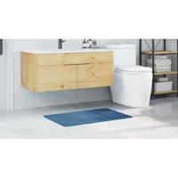 VidaXL Antislip badmat blauw 60 x 90 cm pp - thumbnail