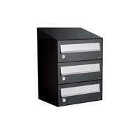 Allux Hive Set 1-Breed, 3-Hoog Met Dak Zwart - 40030070_1x3d - thumbnail