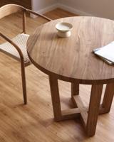 Kave Home Ronde Bistrotafel 'Nahla' Acaciahout, 90cm - thumbnail