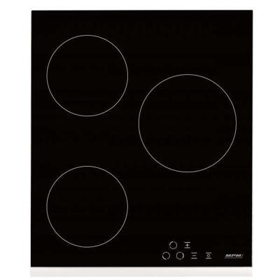 Vitroceramische kookplaat MPM-45-VCB-21, zwart, 45cm