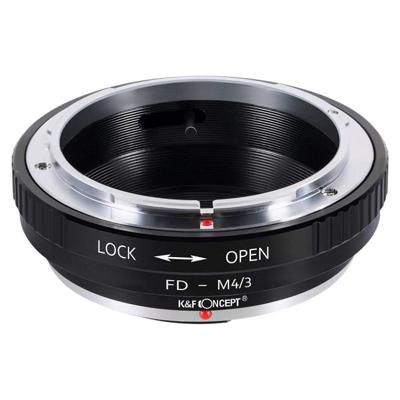 K&F Concept lensadapter Canon FD naar Micro 4/3 (PRO) - compatibel met Olympus PEN en Panasonic Lumix camera's