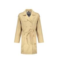 NoBell’ coat zomer Behip met ceintuur bruin - thumbnail