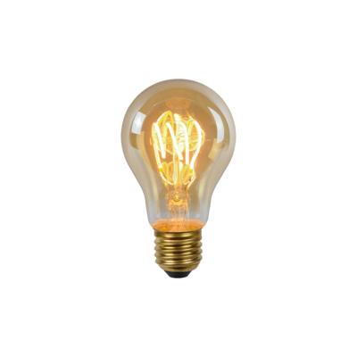 Lucide A60 - Filament lamp - Ø 6 cm - LED Dimb. - E27 - 1x4,9W 2200K - Amber Lucide A60 - Filament lamp - Ø 6 cm - LED Dimb. - E27 - 1x4,9W 2200K - Amber