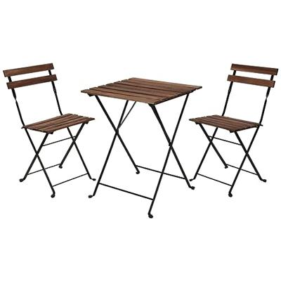 Bistroset Valance 3-delig Zwart Bistroset Valance 3-delig Zwart