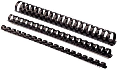 Spiralen om te binden Fellowes 5346907 100 Stuks Zwart PVC Ø 14 mm