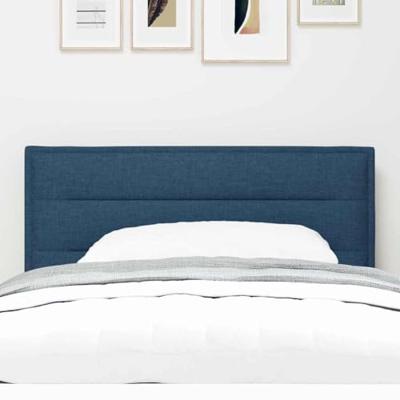 LED Hoofdbord met LED -striplichten Blauw 90 cm Stof - thumbnail