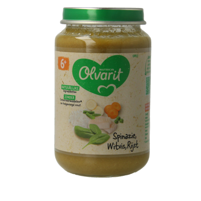 Spinazie witvis rijst 6M10 200 Gram Spinazie witvis rijst 6M10 200 Gram