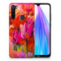 Smartphone hoesje Xiaomi Redmi Note 8T Tulips - thumbnail