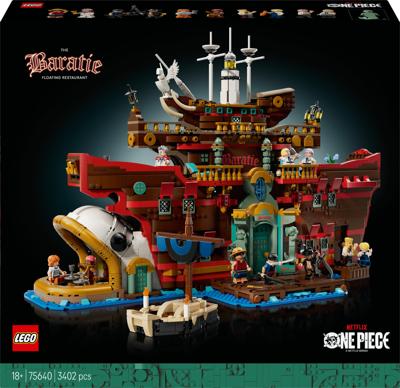 LEGO ONE PIECE 75640 Baratie's drijvende restaurant - Anime bouwset - volwassenen - thumbnail