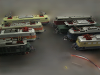 micromotor NA017 motor ombouwset voor Arnold BR 220, BR 221, Am 4/4, en andere - thumbnail