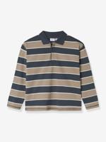 Body van biologisch katoen voor jongens hazelnoot - thumbnail