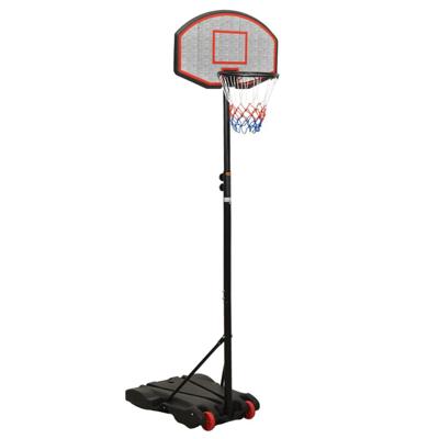 VidaXL Basketbalstandaard 216-250 cm polyethyleen zwart
