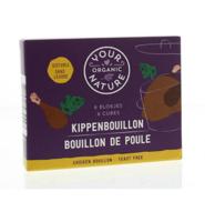 Your Organic Nature Kippenbouillonblokjes helder zonder gist bio 6 Stuks - thumbnail