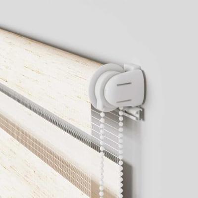 VidaXL Zebra rolgordijn 75x100 cm stofbreedte 70,9 cm marmerbeige