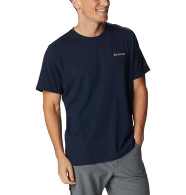 Columbia Thistletown Hills™ Short Sleeve T-shirt Heren Collegiate Navy L
