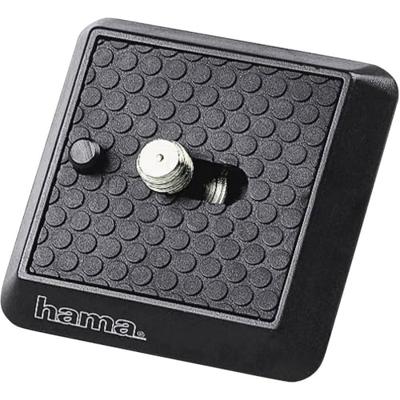 Hama Snelkoppelingsplaat (voor statieven Gamma, A 1/4 inch schroefdraad) zwart