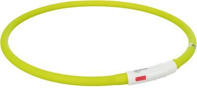 Hondenhalsband Trixie Flash USB Groen XS-XL