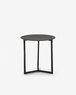 Kave Home Bijzettafel 'Raeam', kleur zwart Kave Home Bijzettafel 'Raeam', kleur zwart