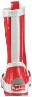 Playshoes regenlaarzen uni Rood Witte Streep-22-23 - thumbnail